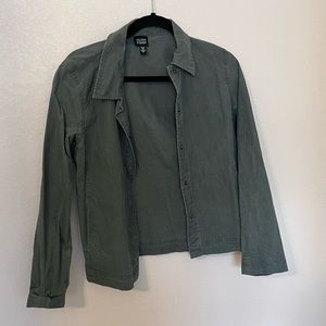 Olive green light jacket